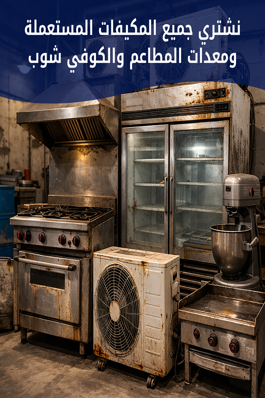 بيع تكيفك او الثلاجة الخربانة